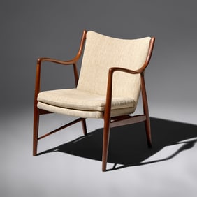 Finn Juhl (Danish, 1912–1989) Model 45 Arm Chair for Baker