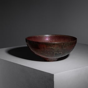 Gertrud Natzler and Otto Natzler (Austrian-American, 1908-1971 | 1908–2007) Bowl, 1972