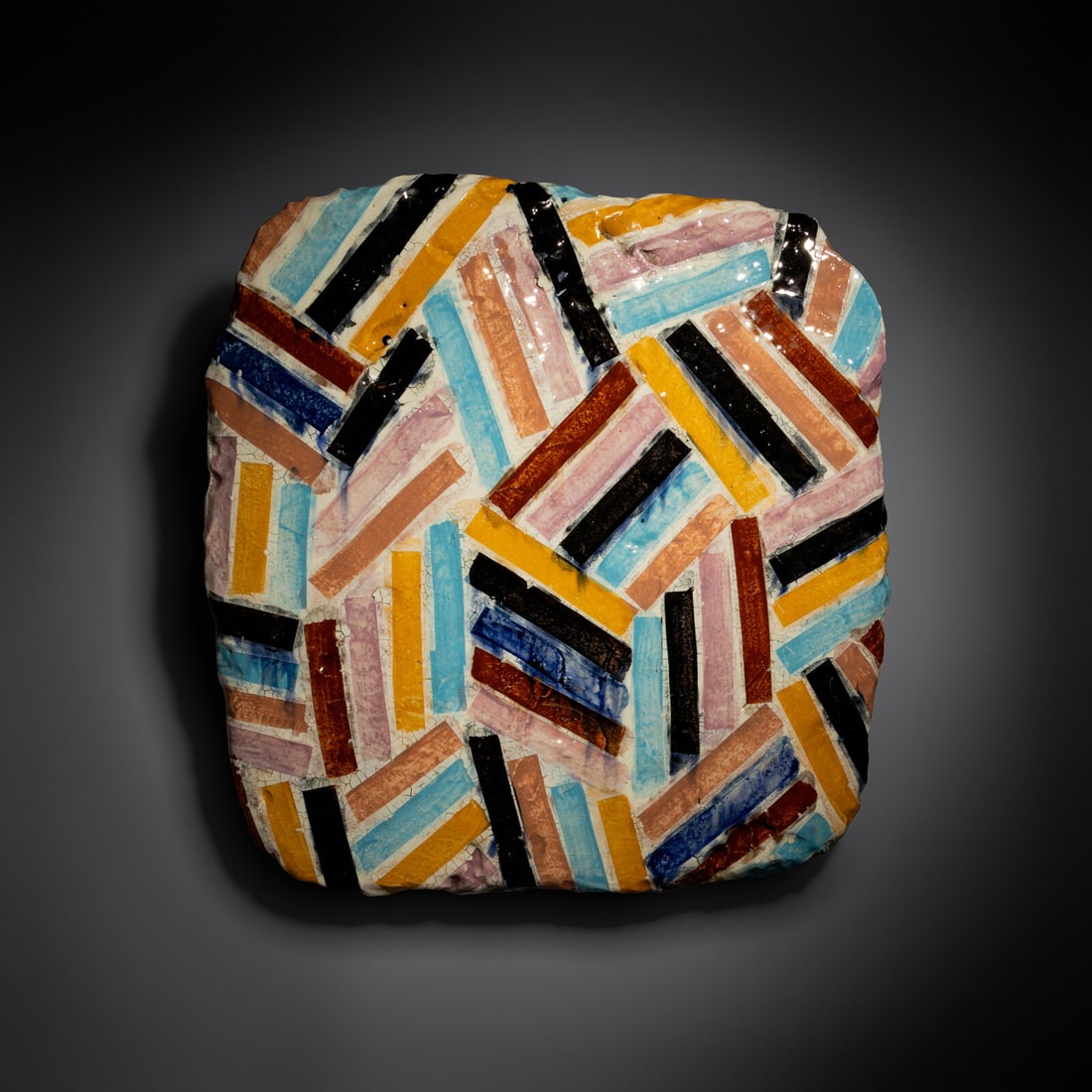 Jun Kaneko (Japanese, b. 1942) Slab #20, 1985 (1 of 4)