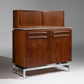 Danish Mid 20th Century Two-part cabinet