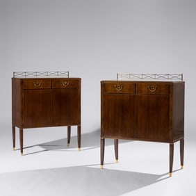 Mario Quarti (Italian, 1901–1974) Pair of cabinets