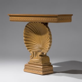 Edward Wormley (American, 1907–1995) Shell console table for Dunbar
