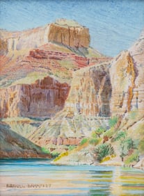 Merrill Mahaffey (American, b. 1937) Babrenceta Butte