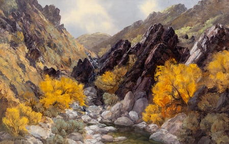 Bill Freeman (American, b. 1927) Tatum Canyon