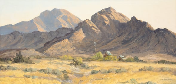 Bill Freeman (American, b. 1927) Lonely Farm House