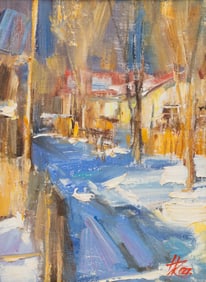 Laura Robb (American, b. 1955) Sunny Winter Day