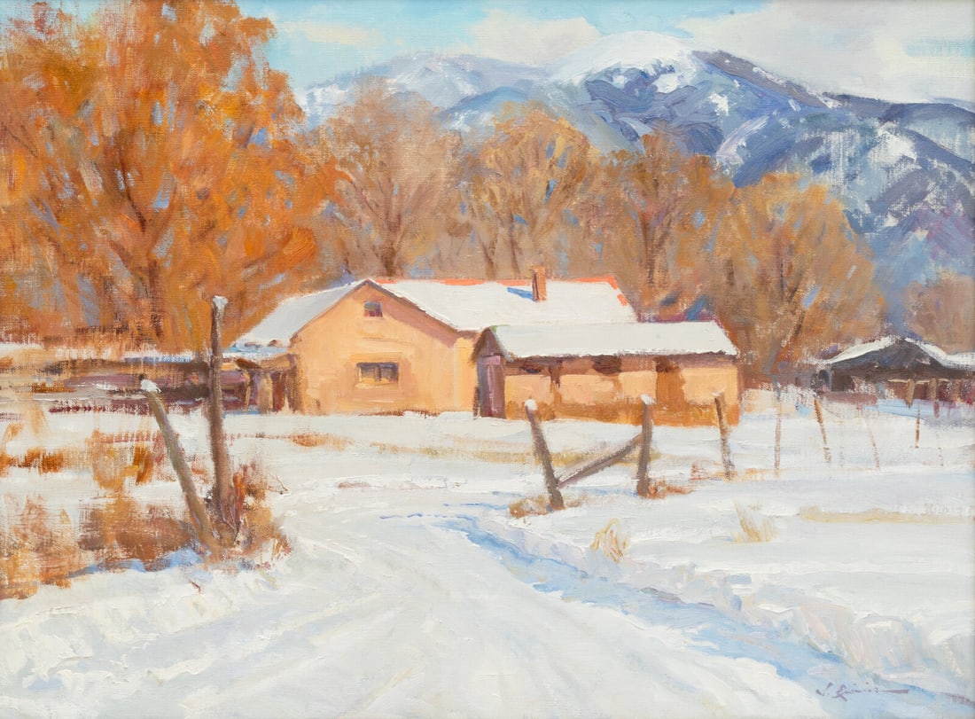 John Encinias (American, b. 1949) After the Storm, 1982 (1 of 3)