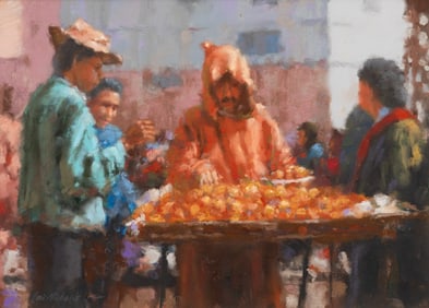 Eric Michaels (American, b. 1949) Fresh Oranges in Fez