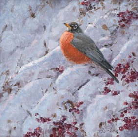 William Alther (American, b. 1959) Cold Berries