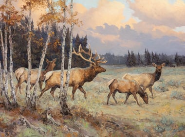 Bill Freeman (American, b. 1927) Movin