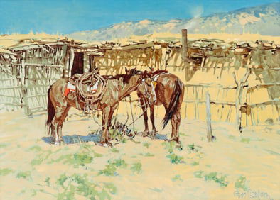 Ross Stefan (American, 1934-1999)  Horses