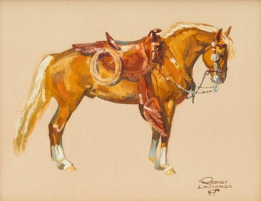 Robert Lougheed (American, 1910-1982) California’s Golden Horse, Early California Saddle
