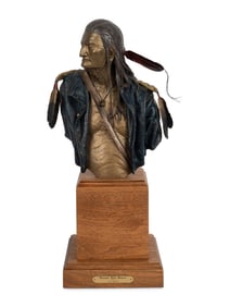 Dave McGary (American, 1958-2013)  Retired with Honors, edition 28/75