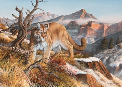 Gary R. Swanson (American, 1942-2010) High Country Stalker, 1999