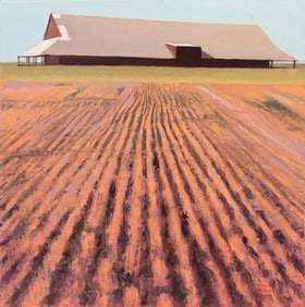 Gary Ernest Smith (American, b. 1942) Umbrella Barn