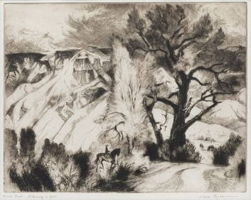 Gene Kloss (American, 1903-1996) A Morning in April, Artist's Proof