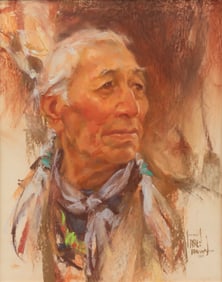 Harley Brown (American, b. 1939) Poor Eagle, 1980