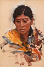 W. Clarence McGrath (American, 1938-2007) Jovena de Chichicastenango