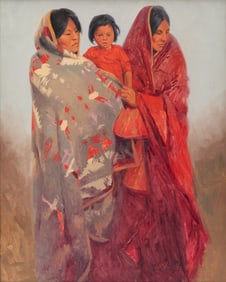 Ray Vinella (American, 1933-2019) Three Sisters, 1979