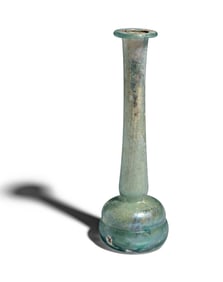 A Roman Glass Unguentarium