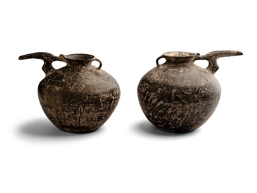 Two Amlash Terracotta Vessels
