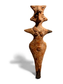 A Syro-Hittite Terracotta Female Idol