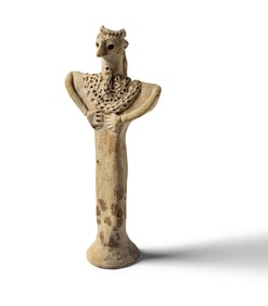 A Syro-Hittite Terracotta Goddess Figure