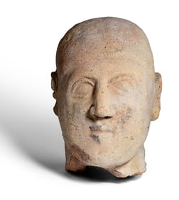 A Cypriot Terracotta Votive Head