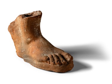 An Etruscan Terracotta Foot