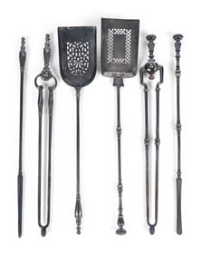 A Collection of Fireplace Accessories