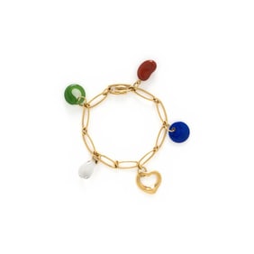 TIFFANY & CO., ELSA PERETTI, CHARM BRACELET