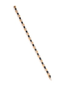 GOLD AND SAPPHIRE BRACELET