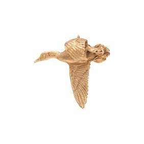 YELLOW GOLD GOOSE PENDANT