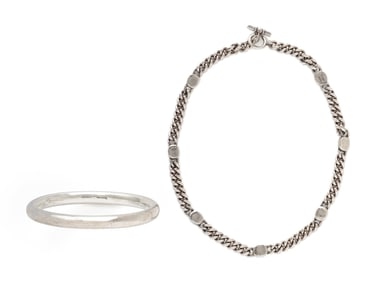 COLLECTION OF STERLING SILVER DESIGNER JEWELRY