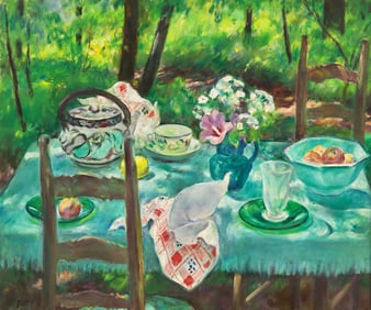 Martha Walter (American, 1875-1976) Summer Picnic