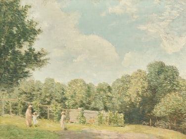 J. Alden Weir (American, 1852-1919) Day in June, c. 1903