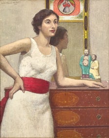 Emma Fordyce MacRae (American, 1887-1974) Victoria in White (A Persian Girl), 1936