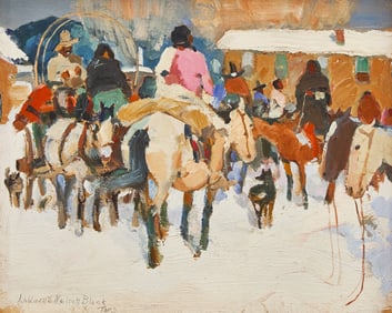 LaVerne Nelson Black (American, 1887-1939) Taos