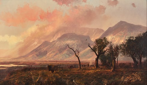 Michael Coleman (American, b. 1946) The Buffalo Trail