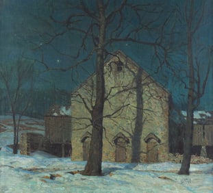 George William Sotter (American, 1879-1953) The Barn