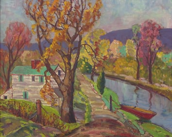 Fern Isabel Coppedge (American, 1888-1951) Inner Waterway