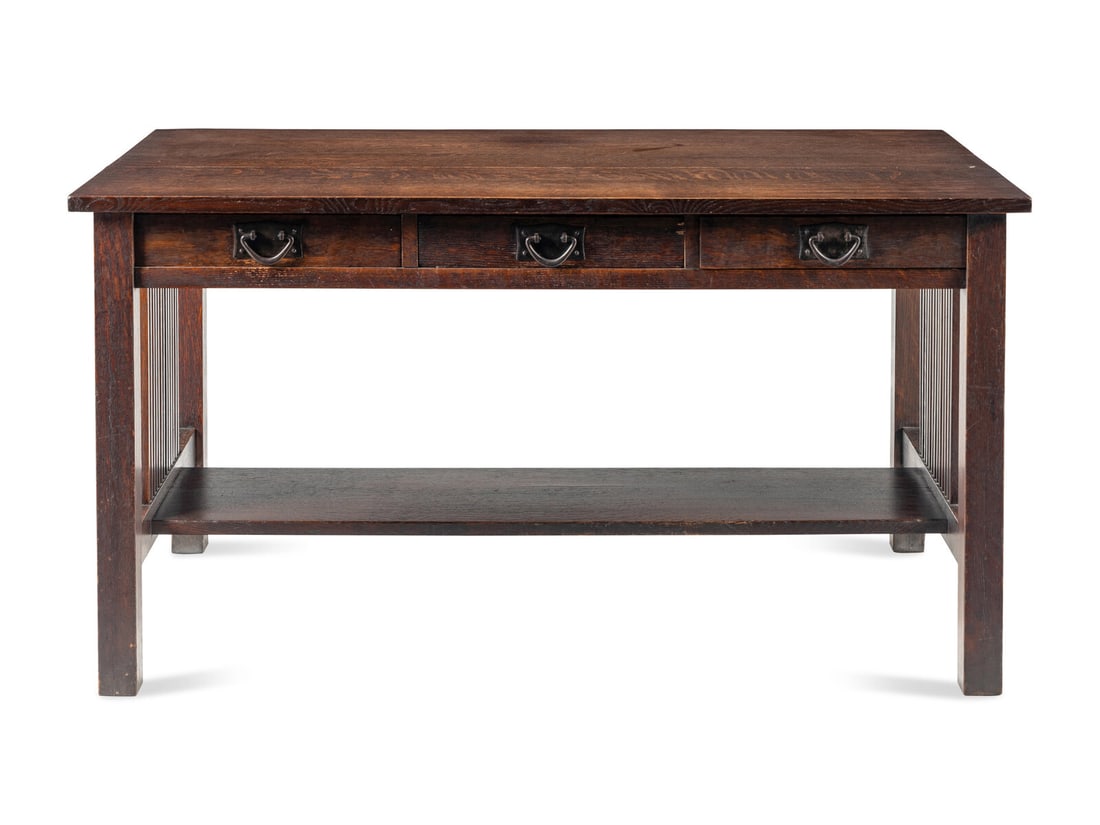 Gustav Stickley, Early 20th Century, Library Table, model 659 (1 of 8)