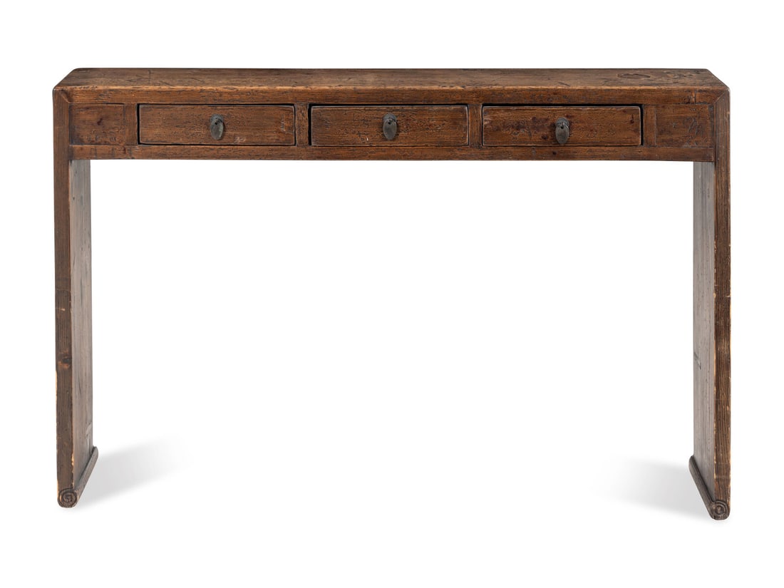 A Chinese Pine Console Table (1 of 8)