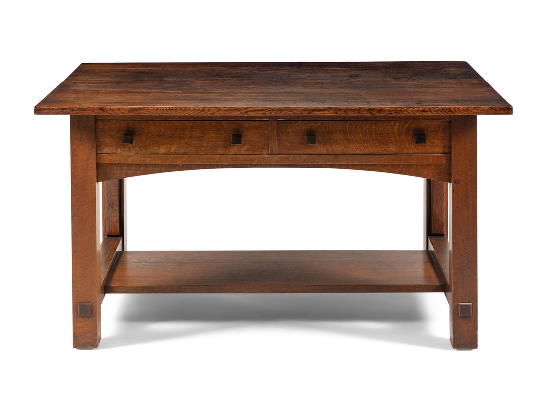 Limbert, Grand Rapids, Michigan, Early 20th Century, console table (1 of 8)