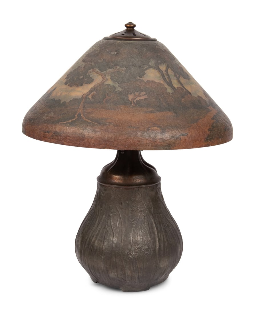 Handel, USA, circa 1912, Table Lamp, shade no. 5889 (1 of 8)