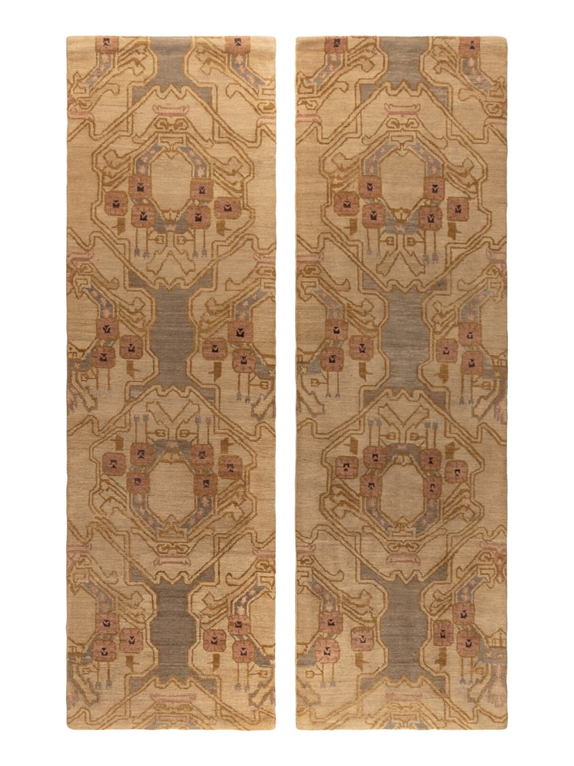 A Pair of Contemporary Wool Runners (1 of 8)