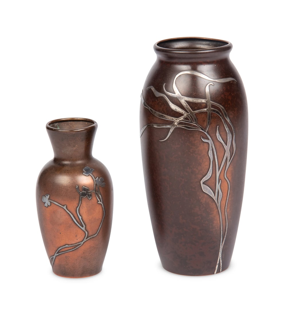 Heintz, Buffalo, New York, Early 20th Century, Two Vases (1 of 8)