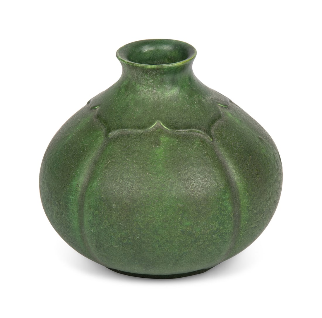 Grueby Faïence Company, Boston, Massachusetts, Early 20th Century, Bud Vase (1 of 8)