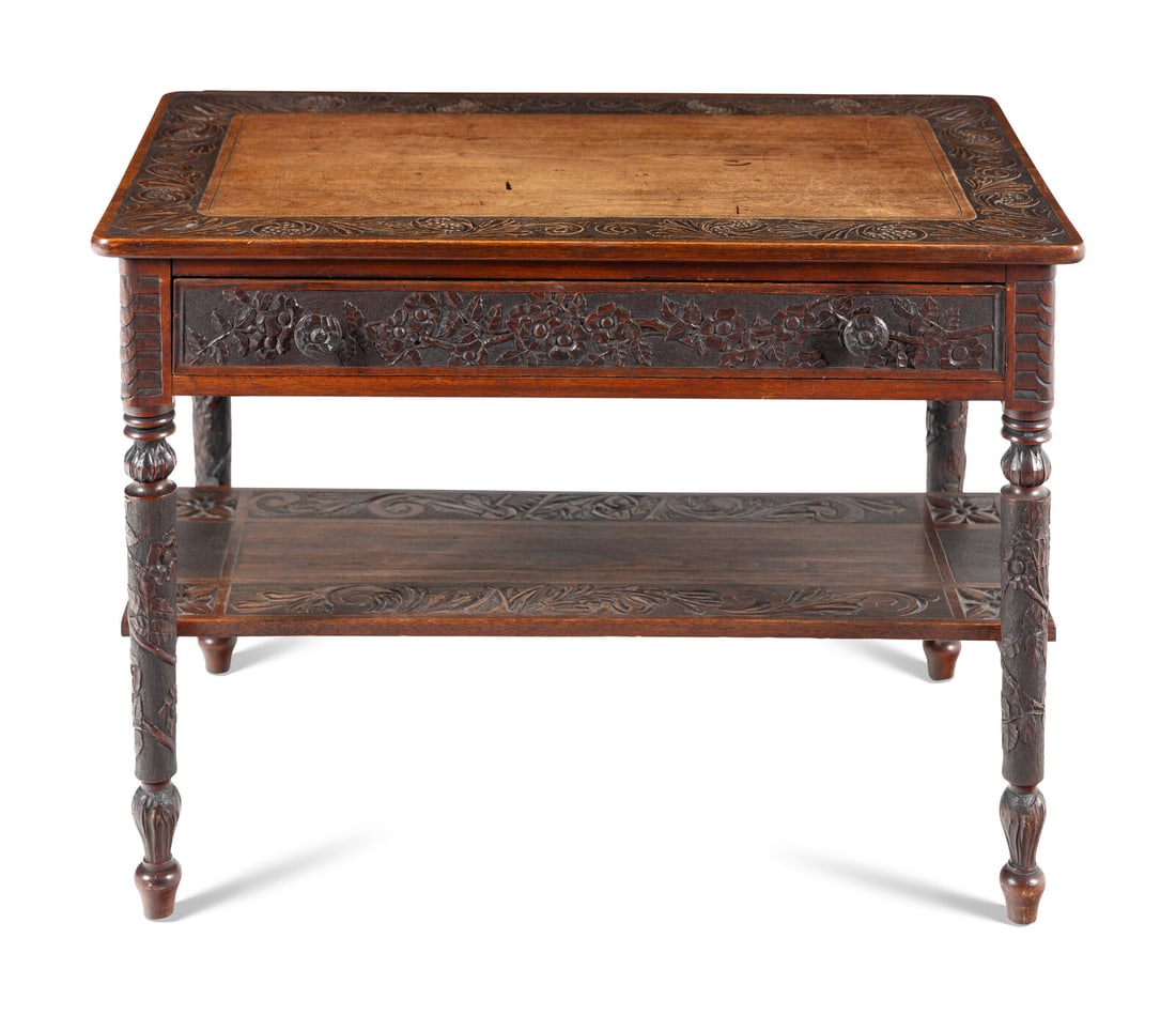 Attributed to Henry L. and William H. Fry, Cincinnati, Ohio, Circa 1880, Aesthetic Movement Writing (1 of 9)