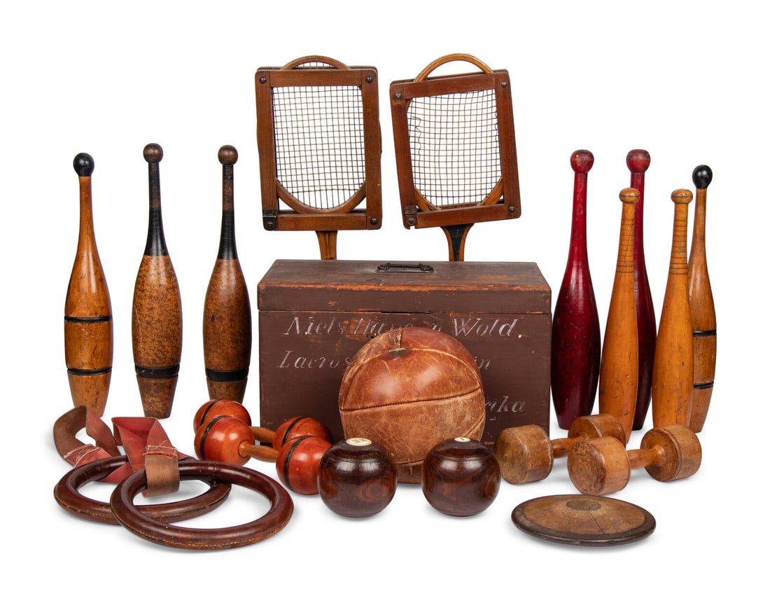 A Collection of Vintage Sporting Equipment (1 of 8)